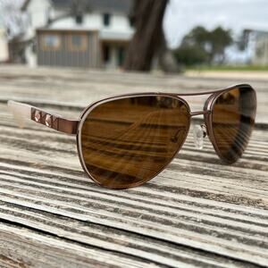 Guess GU7282 Aviator Rose Gold Stud Sunglasses 59-14-135 Y2K Pilot Frame Only